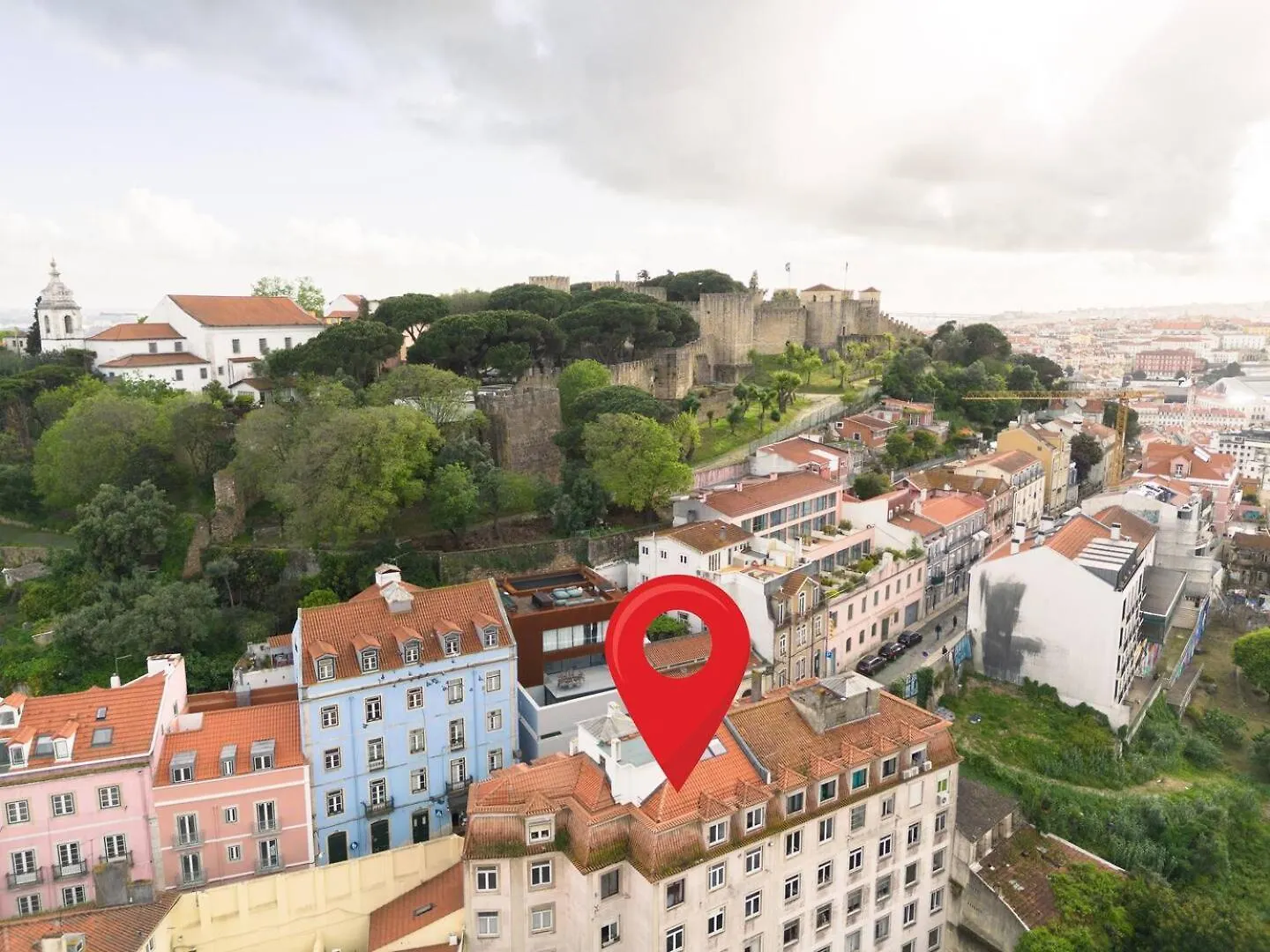 Group-Friendly 4Br Lisbon Duplex Castle View公寓